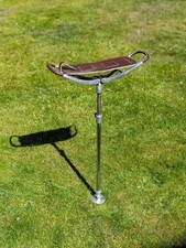 Vintage Shooting Stick Brown