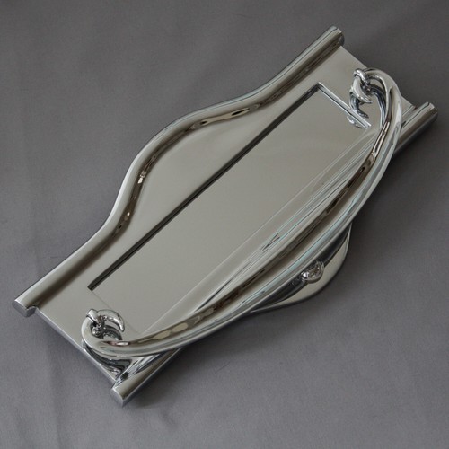 Large chrome art - art, nouveau