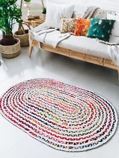Rug Mat Carpet Oval Rag Rugs