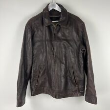 Marks And Spencer Collezione Leather Jacket Men’s Size L (156)