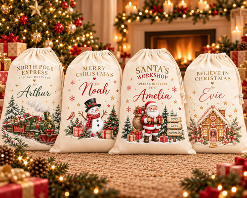 Personalised christmas santa - personalised,