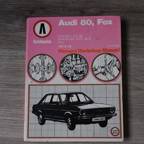 Audi fox 1973 78 owners - -,