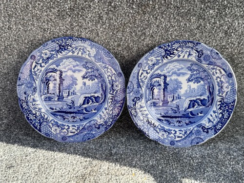 Vintage spode italian blue - vintage,