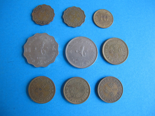 Hong kong coins - kong,