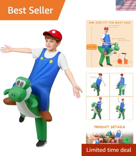 Hilarious inflatable dinosaur - hilarious,