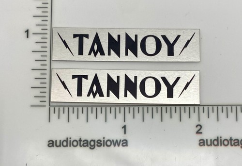 Tannoy speaker badge matte - speaker,