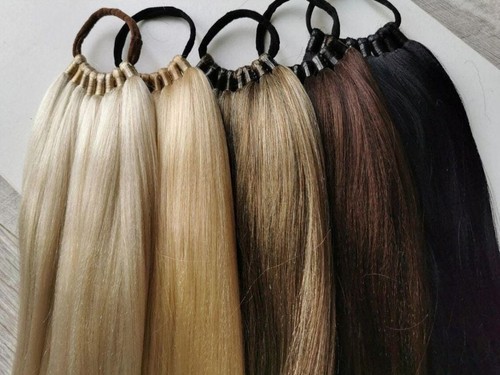 Ponytail extension elastic - ponytail,