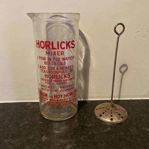 Vintage horlicks mixer jug and - horlicks,