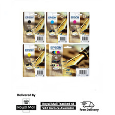 Epson 16 CMYK / Multipack Genuine Ink Cartridge for WF-2540WF WF-2750DWF Printer