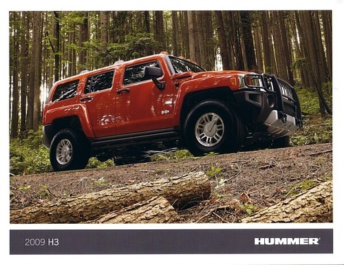 2009 hummer sales brochure - h3,