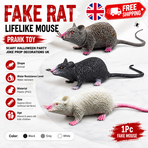 Fake rat lifelike - fake, mouse