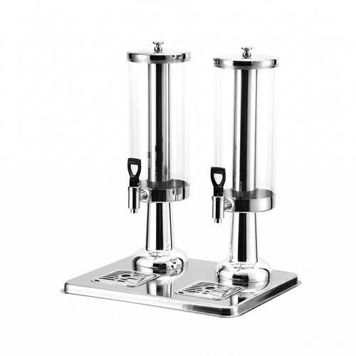 Twin head juice dispenser - juice,