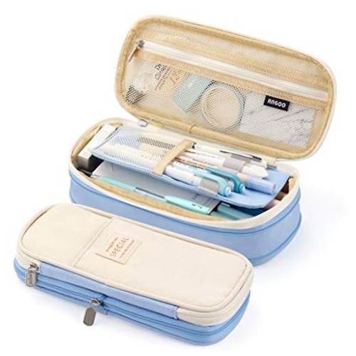 Light blue large pencil - pencil, case