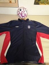 ENGLAND FOOTBALL RAIN CAGOULE