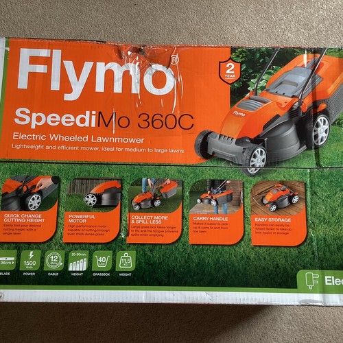 Flymo speedi 360c electric - speedi-mo,