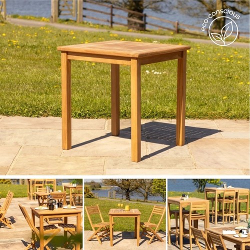 Teak outdoor table - outdoor, garden