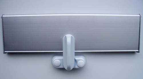 Letterbox lock white - letterbox,