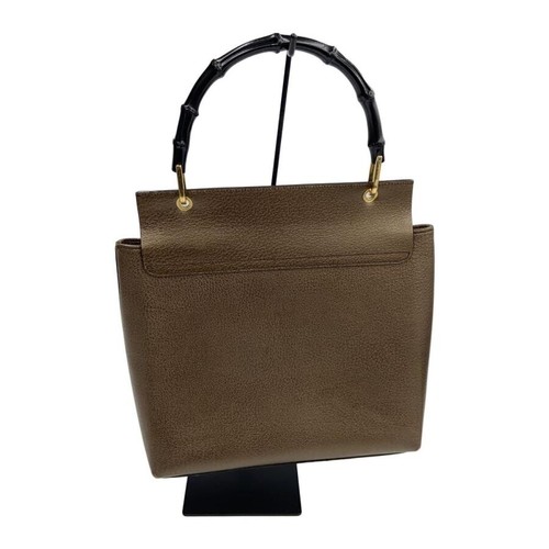 Gucci tote bag leather brown - tote,