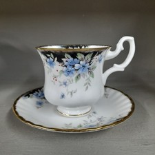 Rare Royal Albert Royal Choice  "Windsor" Bone China Cup & Saucer Vintage VGC
