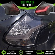 Ford Focus Mk3 Hatch 2011-2014 LED Smoked Upgrade Rear Tail Lights Back Lamps