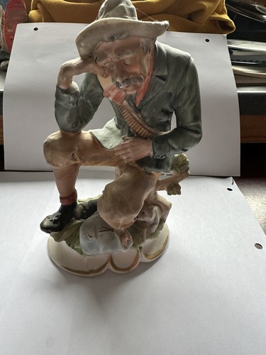 Vintage ceramic figurine old - ceramic,