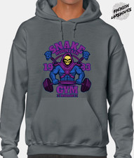 Skeletor Gym Hoody Hoodie Cool He-Man Retro Design Snake Mountain Classic Top