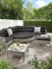Desert 8-Piece Multi Position Corner Set Elegant Cozy Outdoor Garden Furniture