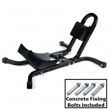 Front wheel chock motorbike - front,