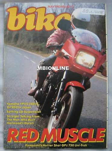 Bike magazine may - bike, 1983
