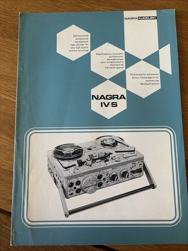 Nagra tape recorder - nagra,
