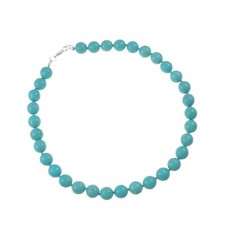 12mm Natural Gemstone Beaded Necklace For Women