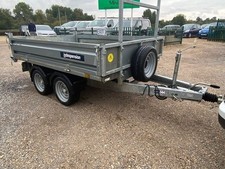 Indespension 8x5 twin axle tipping trailer