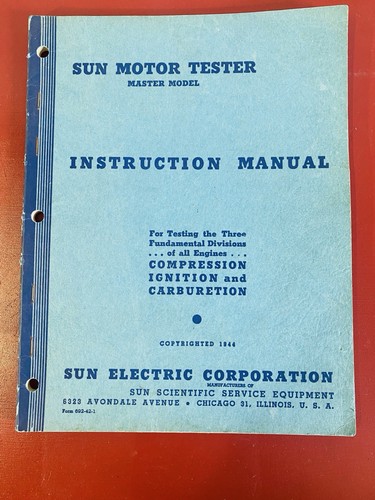 Vitnage rare 1944 sun motor - 1944,