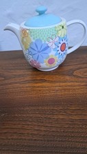Portmeirion Crazy Daisy China Teapot Excellent Condition