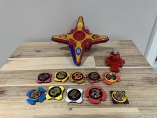Power Rangers Ninja Steel Dx Red Star Battle + Star Shooter with 10 Discs