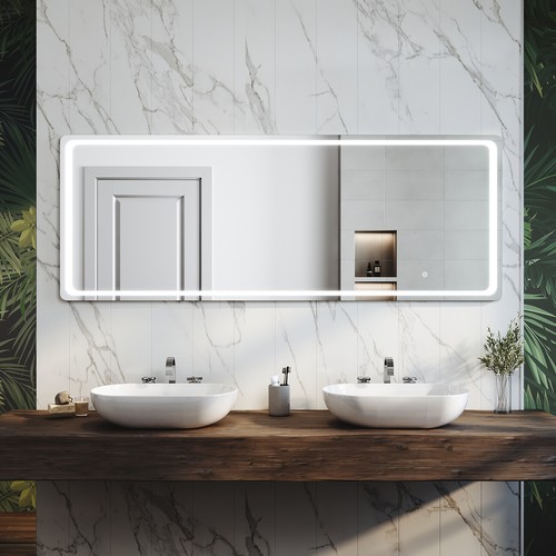 Modern led full length mirror - led,