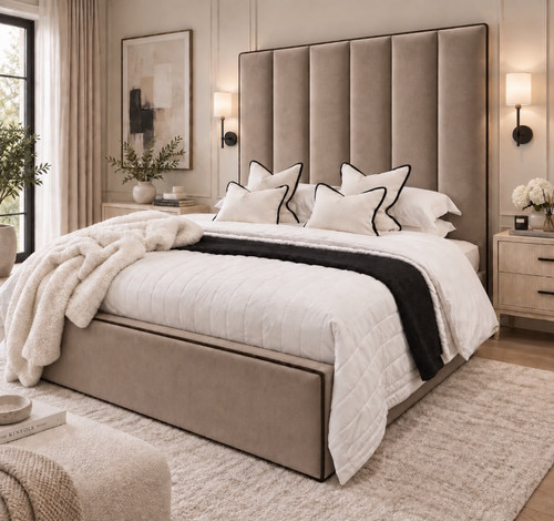 High headboard luxury panel - high,