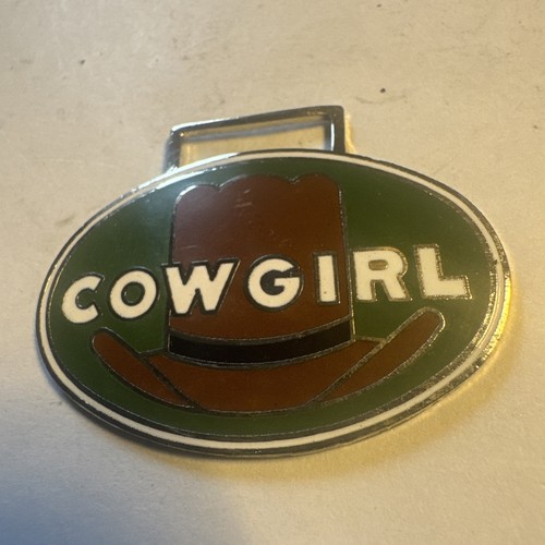 Vintage cow girl hat - hat, fob