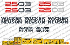 NEUSON 2503 DIGGER DECALS