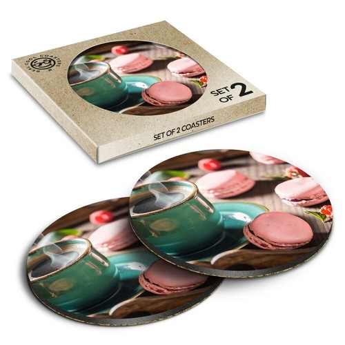 Boxed round coasters - 2,