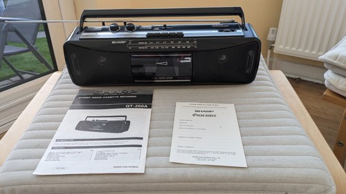 Sharp stereo cassette - sharp,