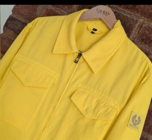 Belstaff yellow cotton twill - belstaff,
