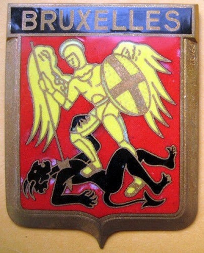 Badge auto car drago 1950s