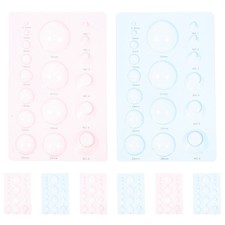  8 PCS Paper Quilling Tools Polymer Clay Accessories Measuring Artwork Molds