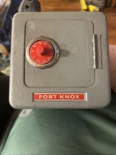 Vintage Fort Knox Metal Safe