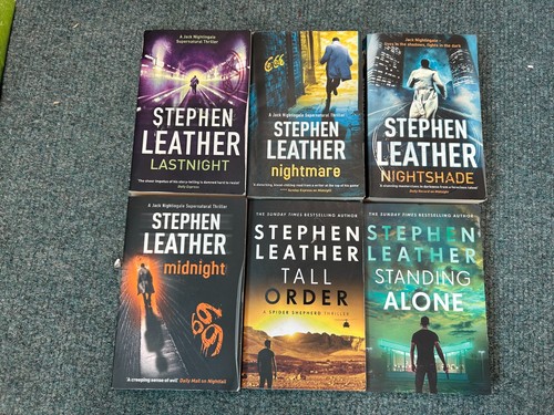 Stephen leather books - , bundle
