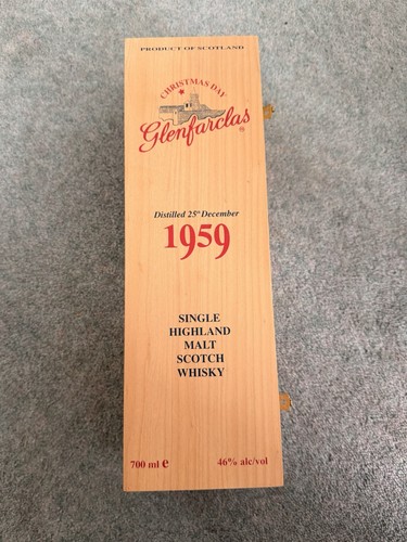 Glenfarclas 1959 wooden - glenfarclas,