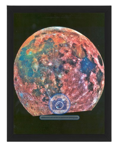 False color lunar surface mare - lunar,