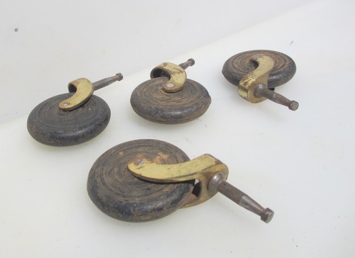 Vintage brass rubber - brass, &