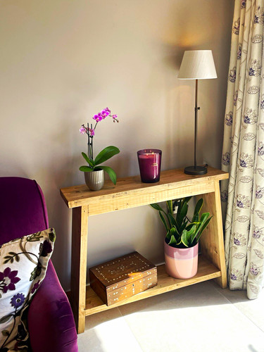 Handmade rustic wooden - wooden, console
